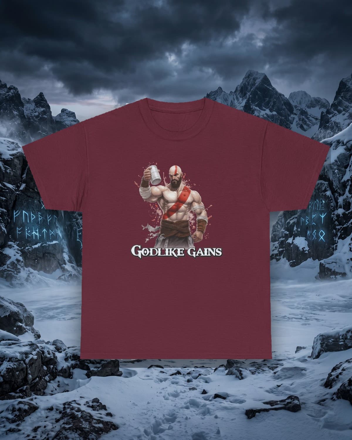 Godlike Gains Gym Tee